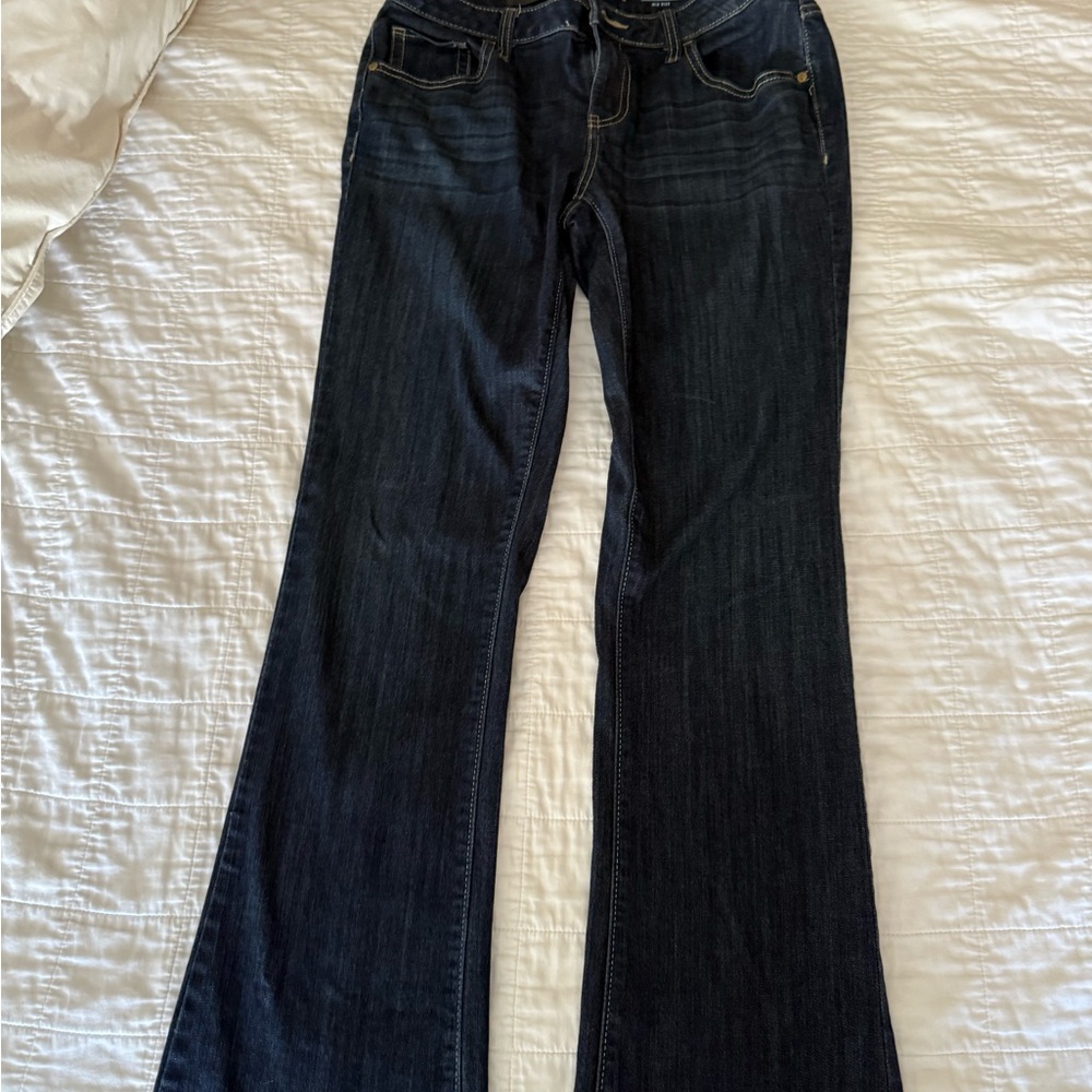 Simply Vera Vera Wang Indigo Wide Leg Jeans
